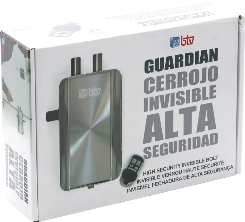 CERRADURA INVISIBLE GUARDIAN CROMADO
