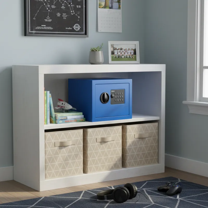 CAJA FUERTE ENA AZUL