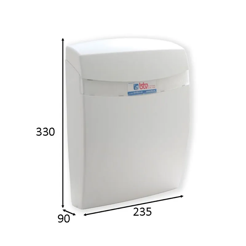 BUZON CORAL ABS BLANCO