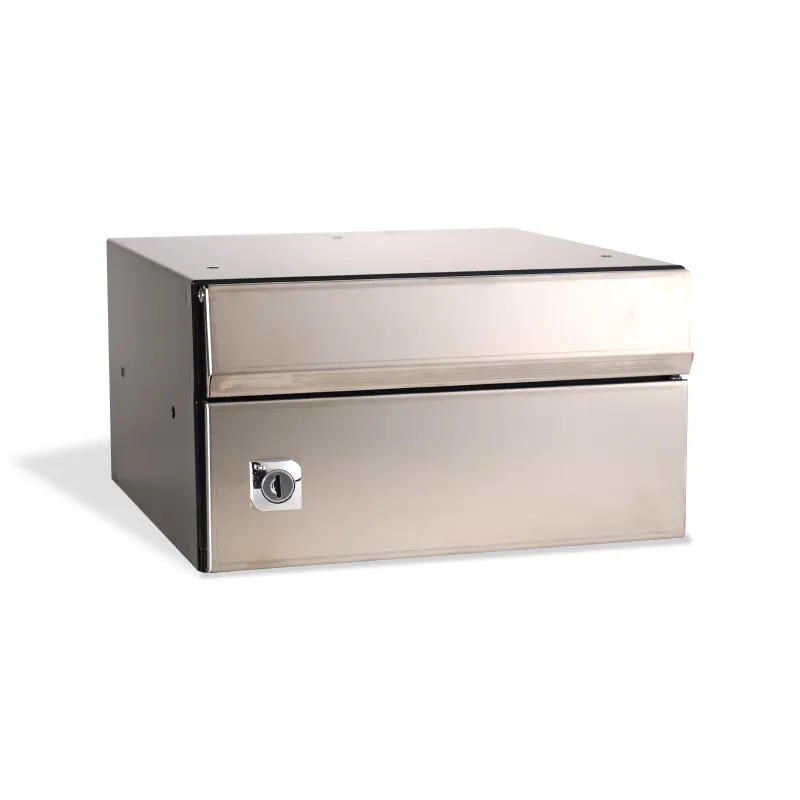 BUZON DUOMO HORIZONTAL 240X250 ACERO INOXIDABLE SATINADO