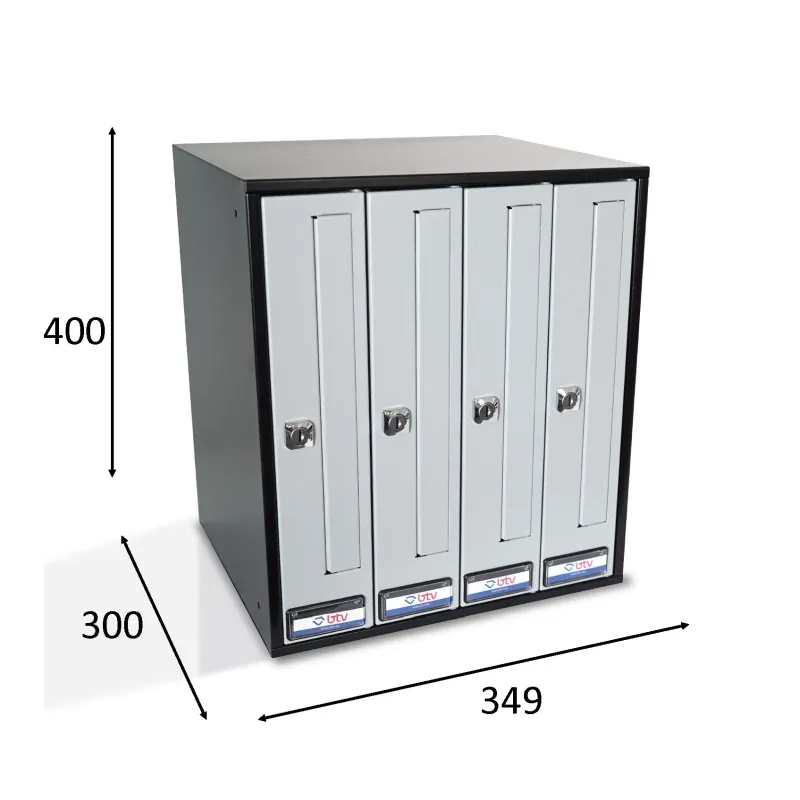 BUZON PRISMA FRONTAL INOX SATINADO G4