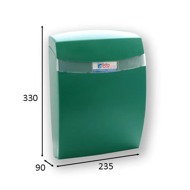 BUZON GALAXY ABS VERDE PISTACHO