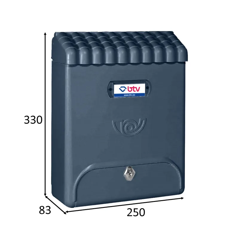 BUZON GARDEN ABS ANTRACITA