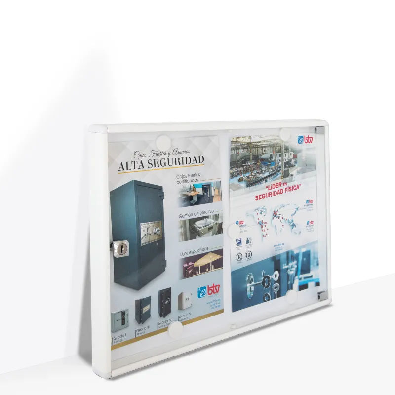 TABLÓN DE ANUNCIOS HORIZONTAL BLANCO