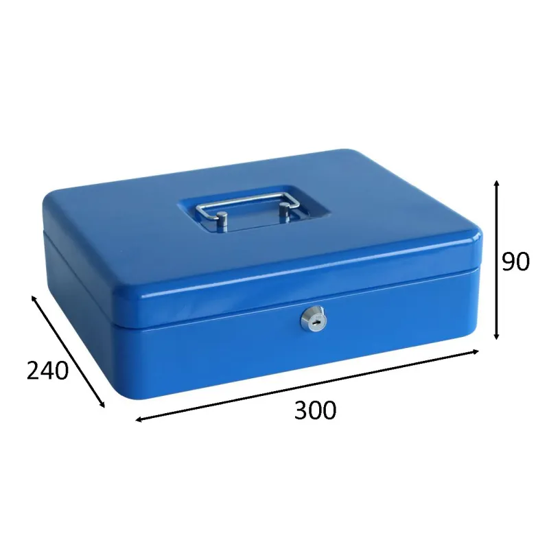 CAJA DE CAUDALES XL AZUL