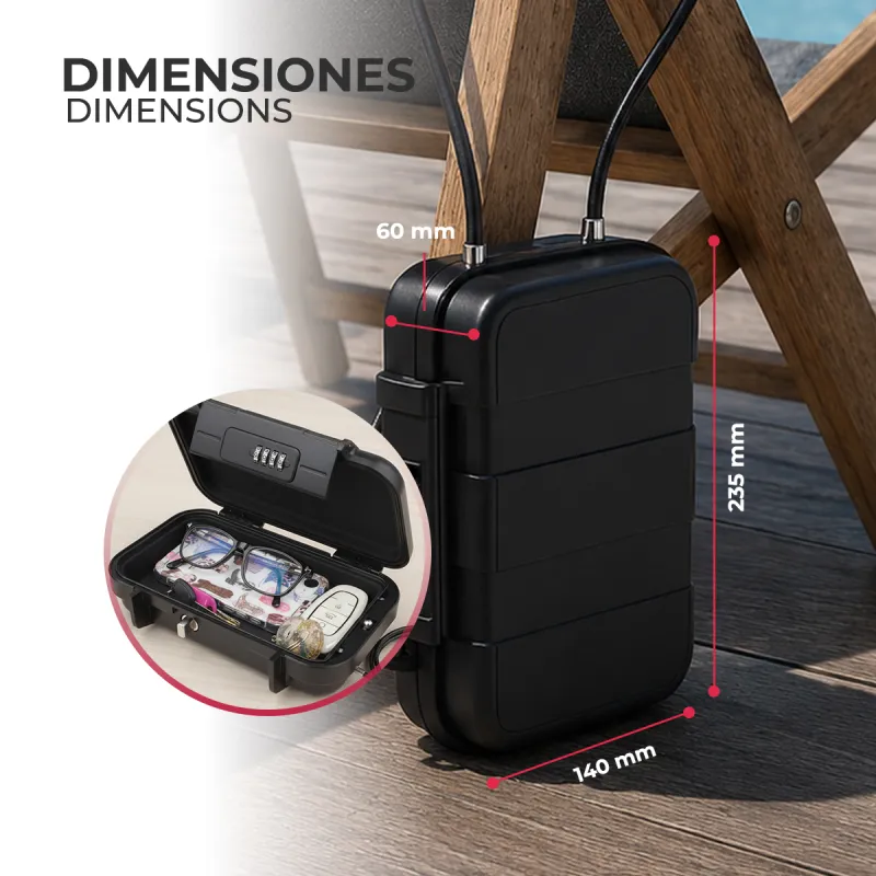 CAJA FUERTE PORTÁTIL