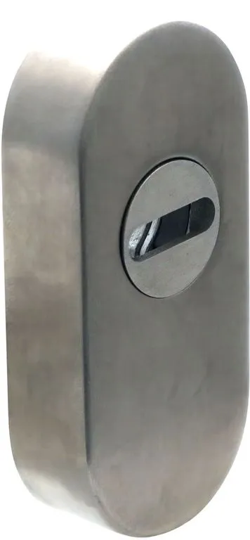 ESCUDO OVALADO DE 15 MM ACERO INOXIDABLE