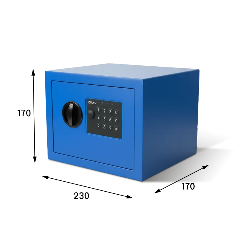 CAJA FUERTE ENA AZUL