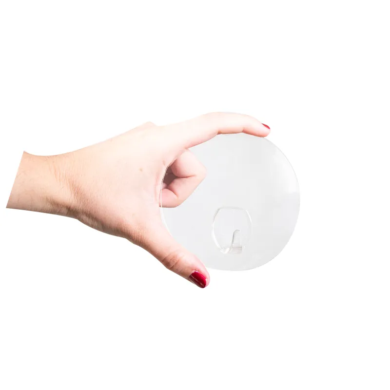 COLGADOR EASY STICK TRANSPARENTE