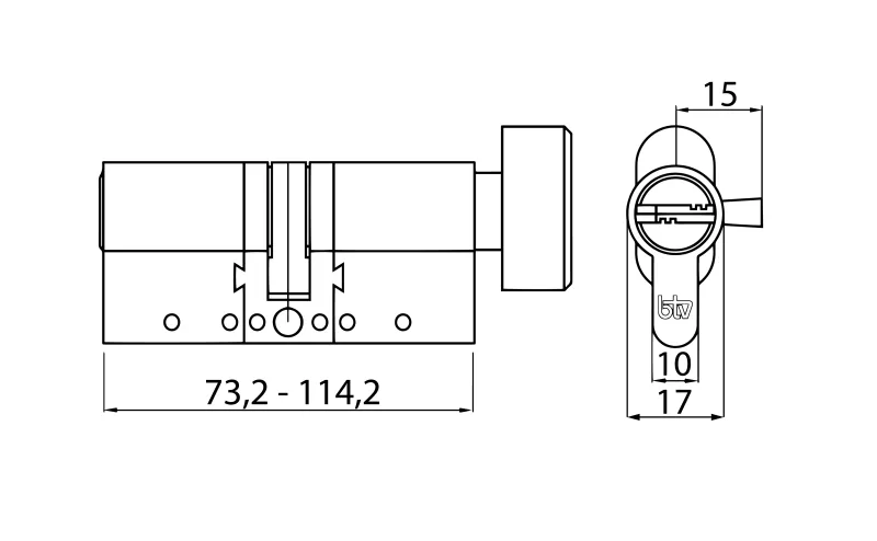 CILINDRO COBRA EXTENSIBLE BOX