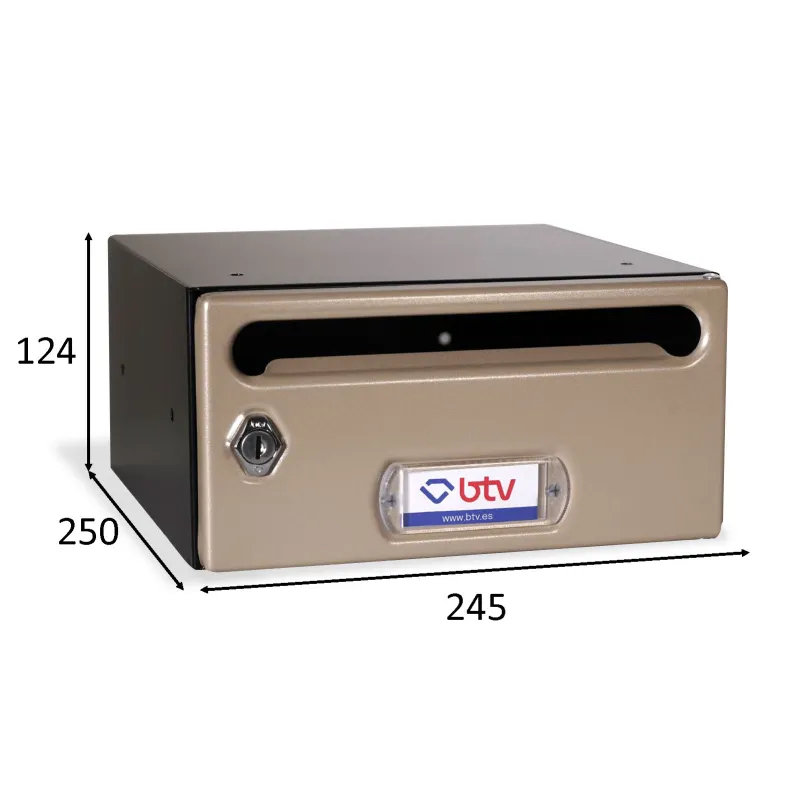 BUZON MERCURIO INDIVIDUAL (1 BUZÓN) BEIGE