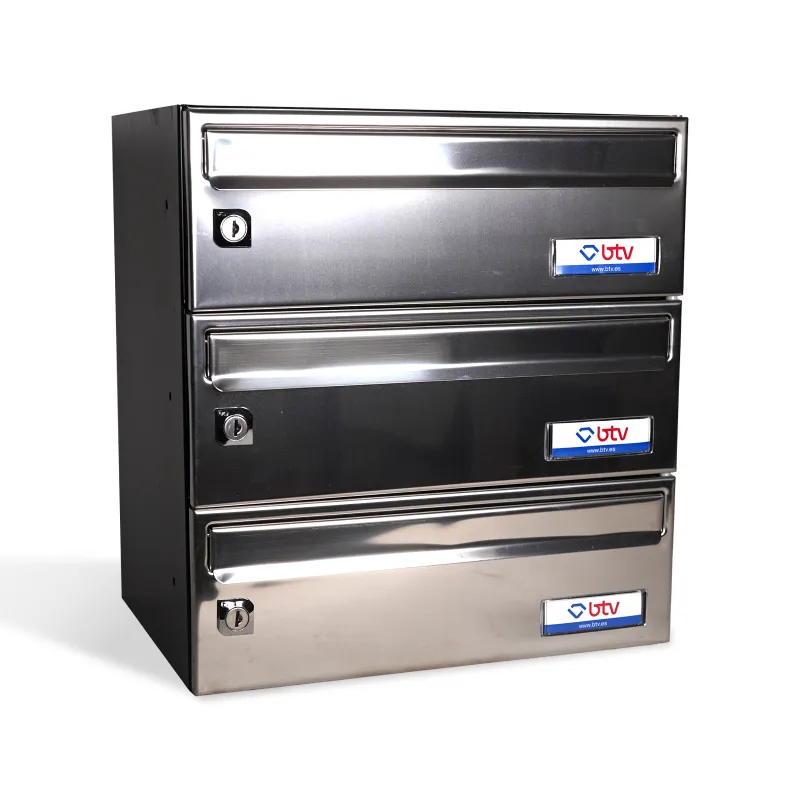 BUZON BARAJAS HORIZONTAL INOXIDABLE G3