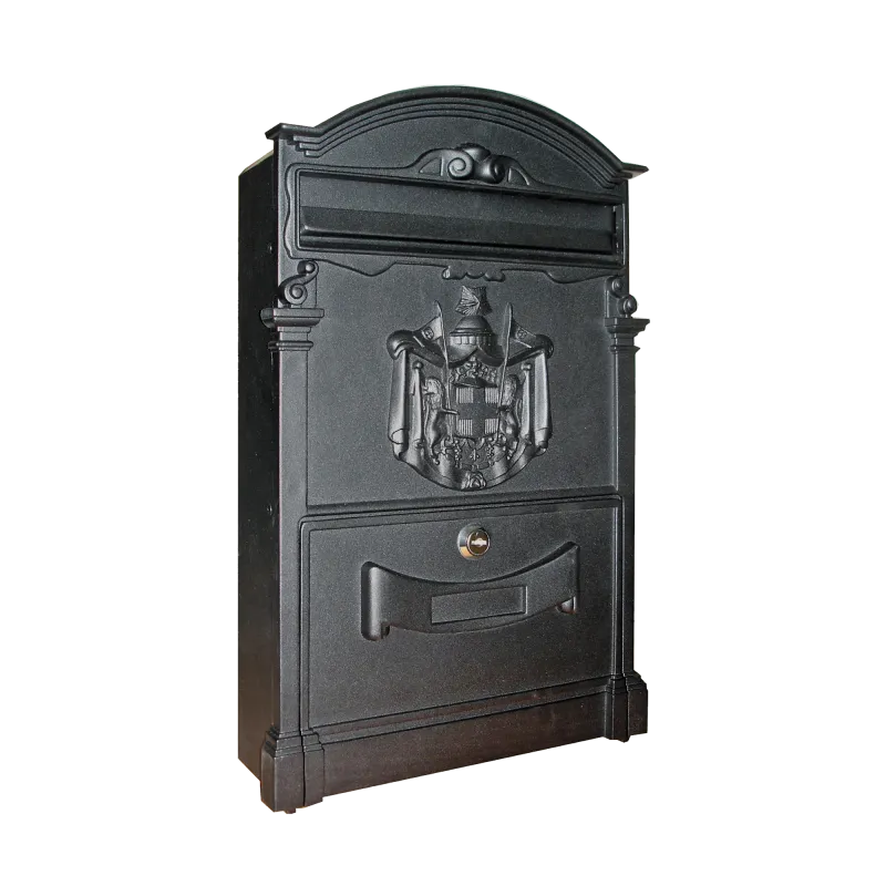 BUZÓN IMPERIAL NEGRO PUERTA CIEGA