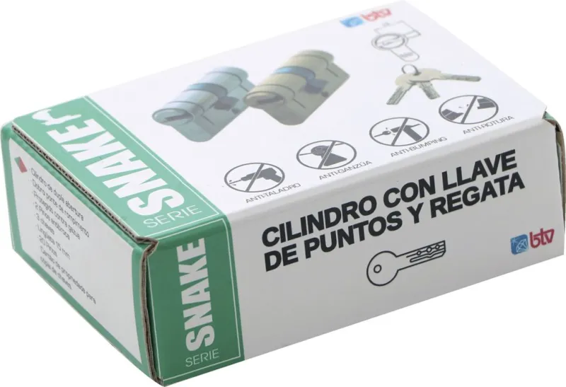 CILINDRO SNAKE  35/35 NK (3 LLAVES)