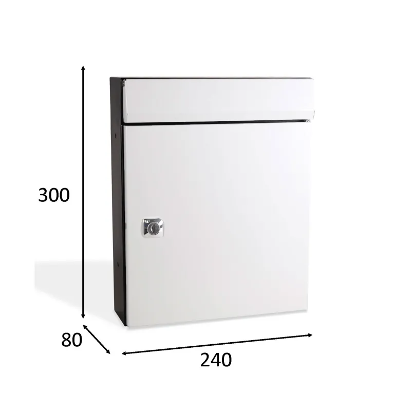 BUZON DUOMO VERTICAL 240X300 GRIS