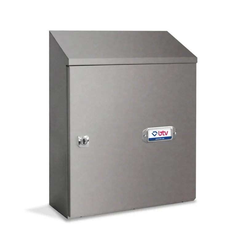 RECOGECARTAS ACERO INOXIDABLE