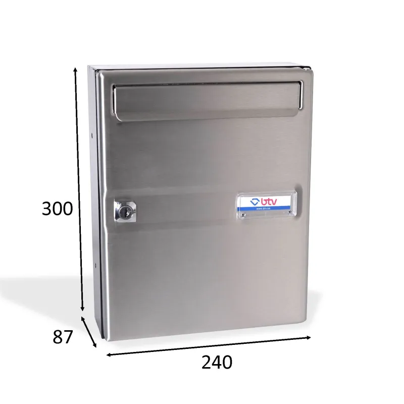 BUZON VENUS INOXIDABLE ACERO INOXIDABLE BRILLO