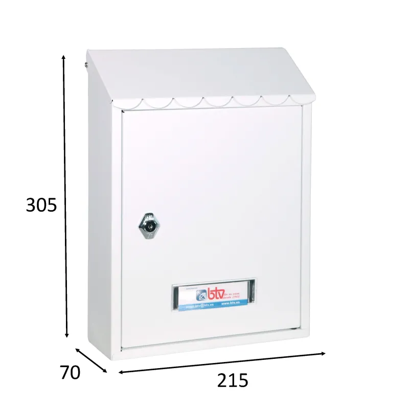 BUZON LAREDO-10 Blanco