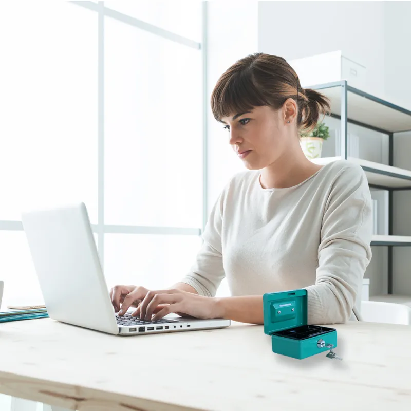 CAJA CAUDALES-10 VERDE