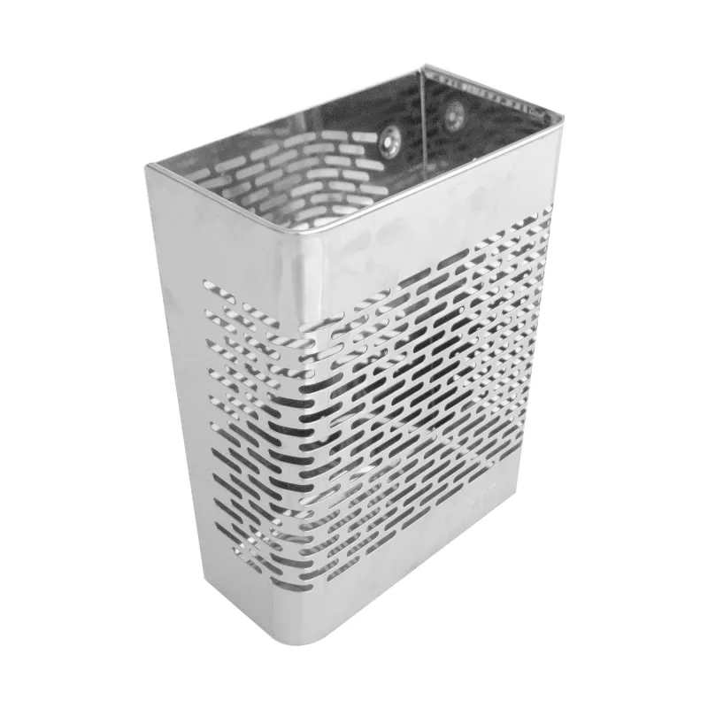 CESTA PUBLICIDAD DISEÑO INOX