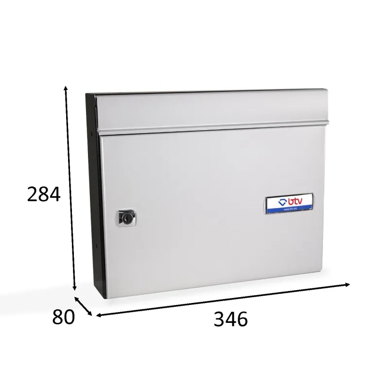 BUZON EXPO APAISADO GRIS