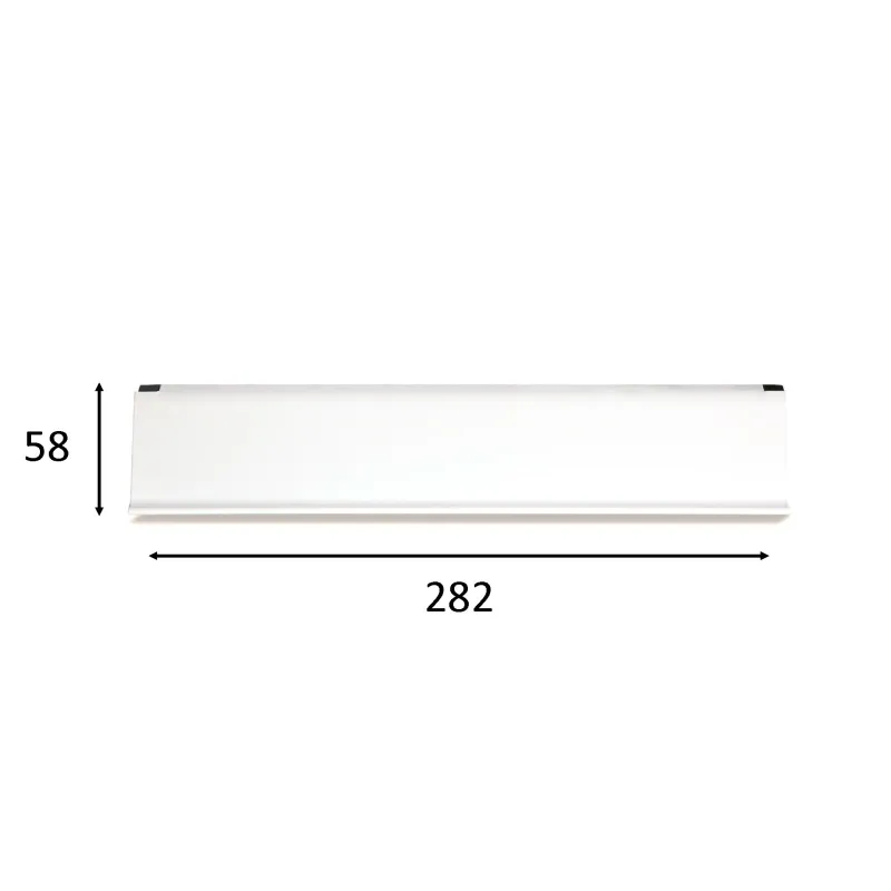 BOCACARTAS DE ALUMINIO BLANCO