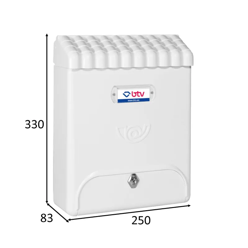 BUZON GARDEN ABS Blanco