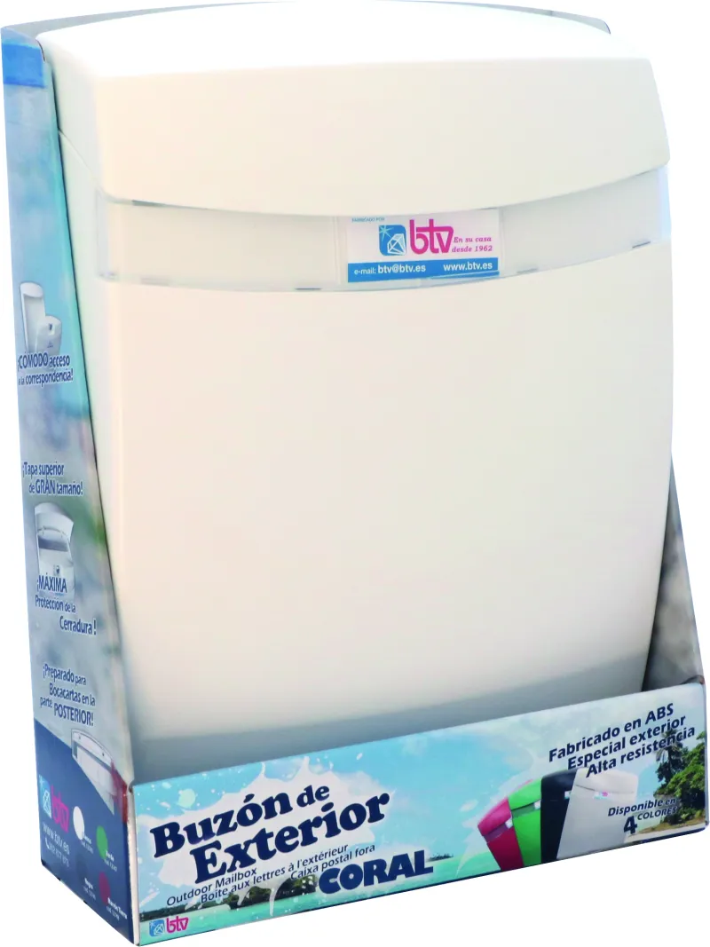 BUZON CORAL ABS BLANCO