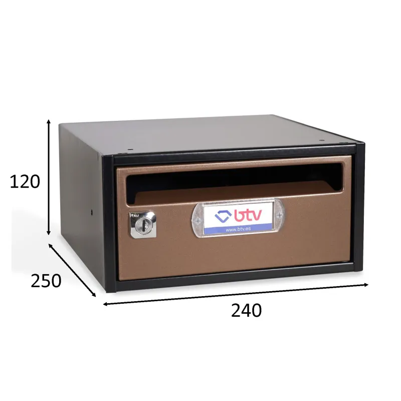 BUZÓN MONCAYO INDIVIDUAL (1 BUZÓN) BRONCE