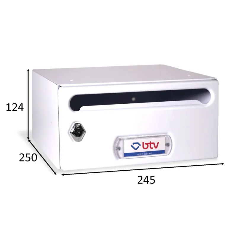 BUZON MERCURIO INDIVIDUAL (1 BUZÓN) BLANCO