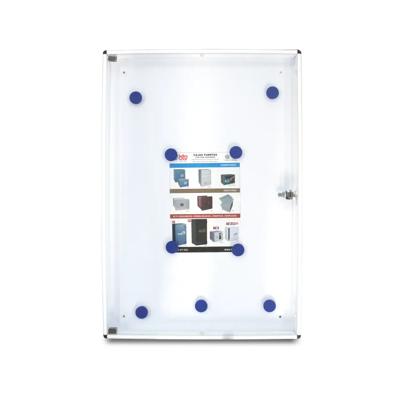 TABLÓN DE ANUNCIOS VERTICAL GRANDE BLANCO