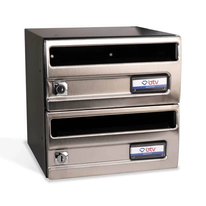 BUZON SILVER HORIZONTAL INOXIDABLE G2