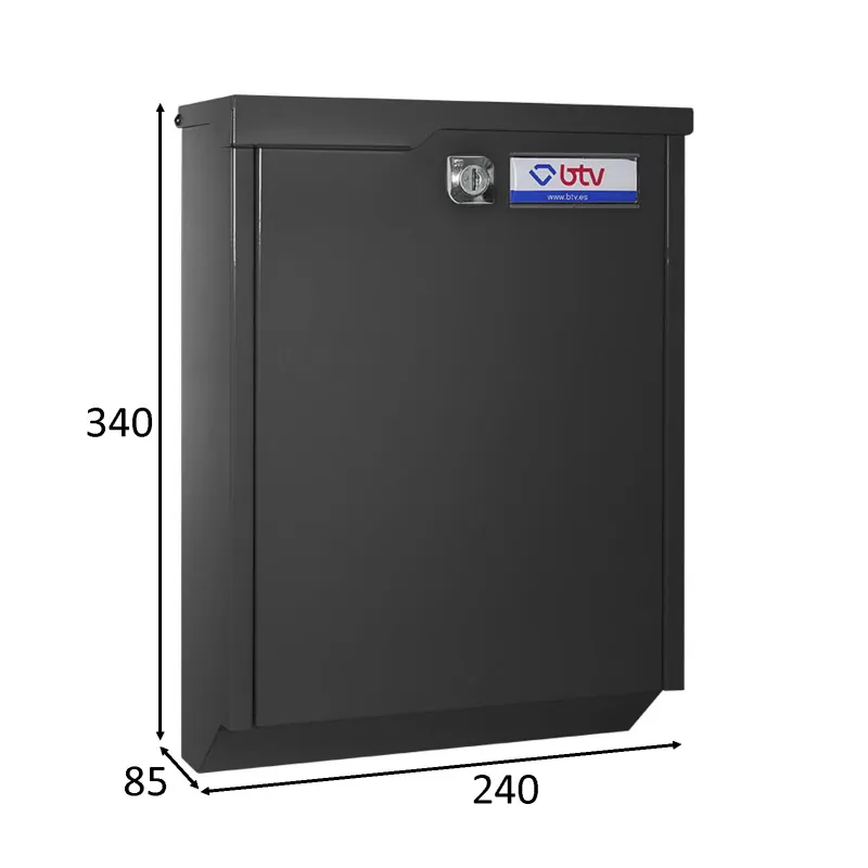 BUZON TENA Antracita