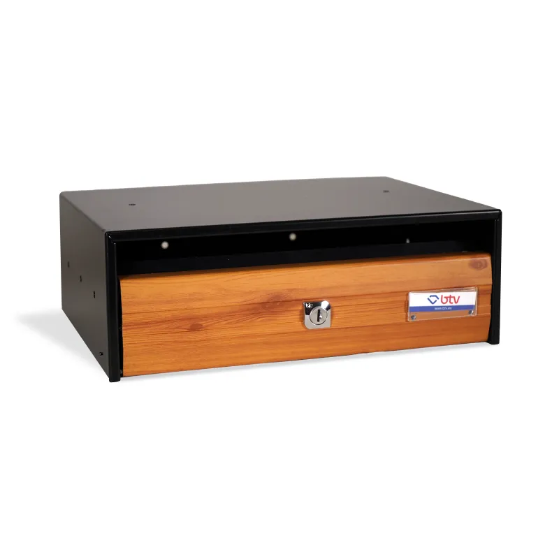 BUZON TROYA 345X250 MADERA OSCURA