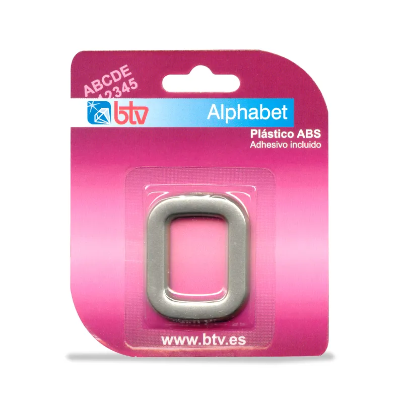 BLISTER NÚMERO ABS PLATA