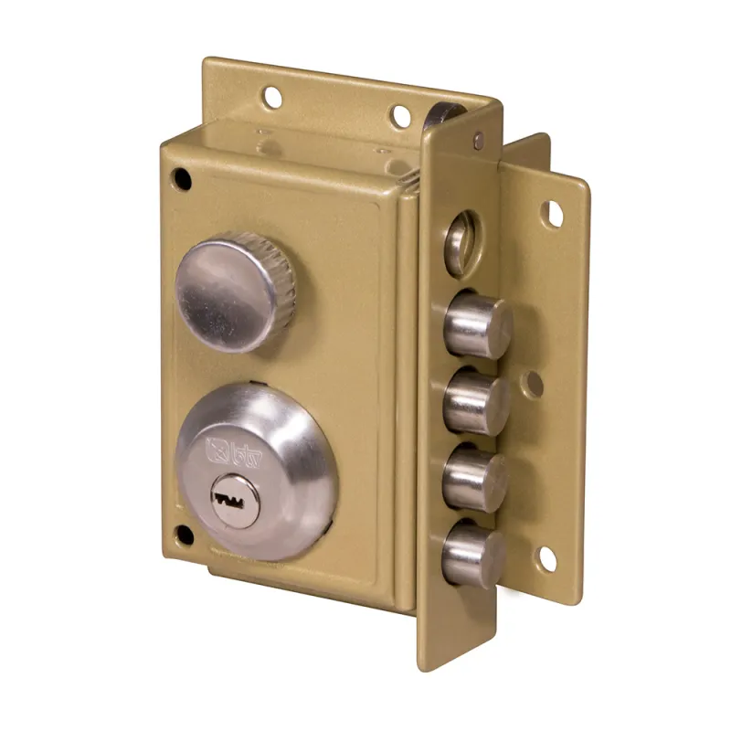 CERROJO ONIX DERECHA BOX DORADO/BEIGE