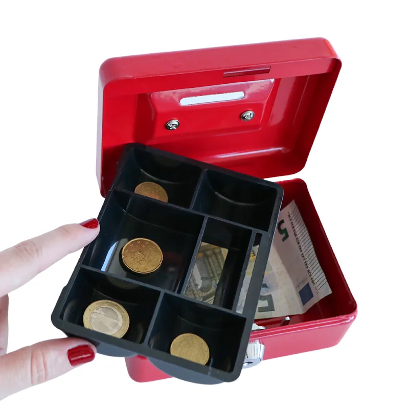 CAJA DE CAUDALES XS ROJO