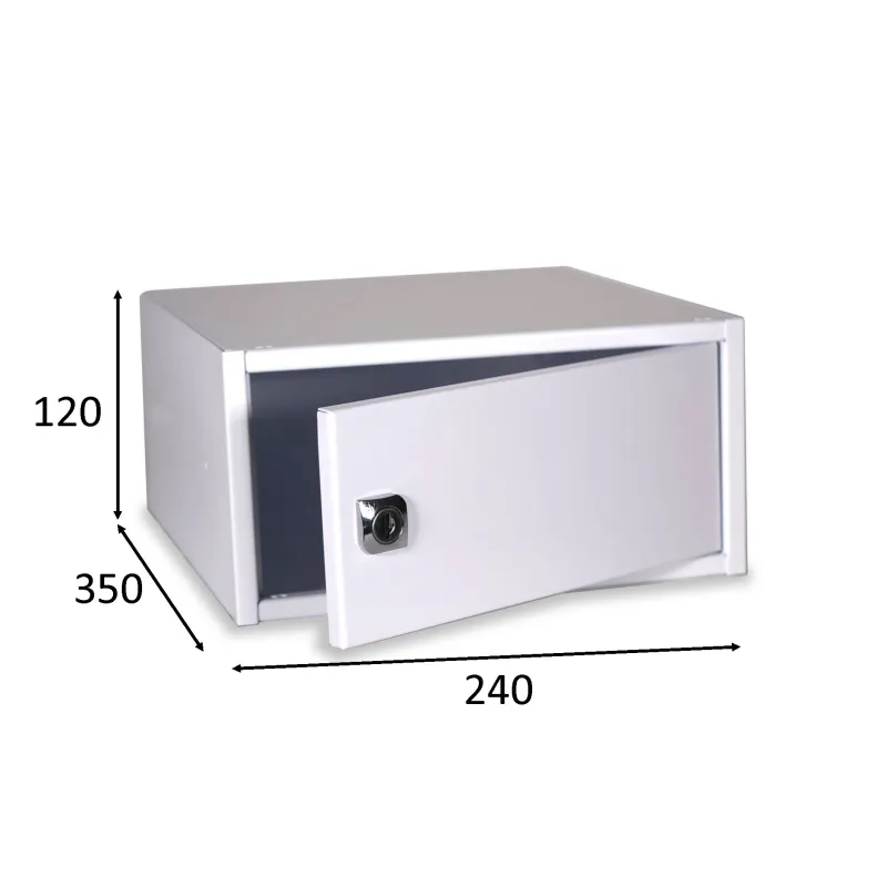 BUZON MONCAYO CON DOBLE ACCESO FONDO 350 BLANCO