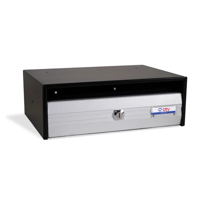 BUZON TROYA 345X250 PLATEADO