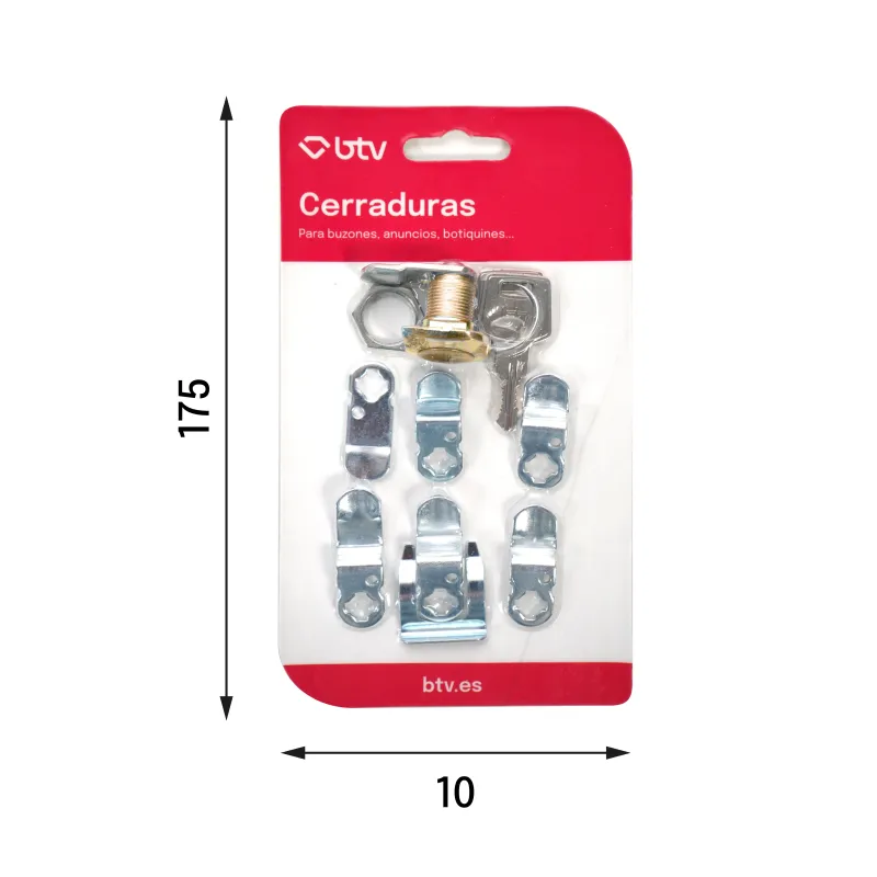 KIT CERRADURA LOGO DORADO