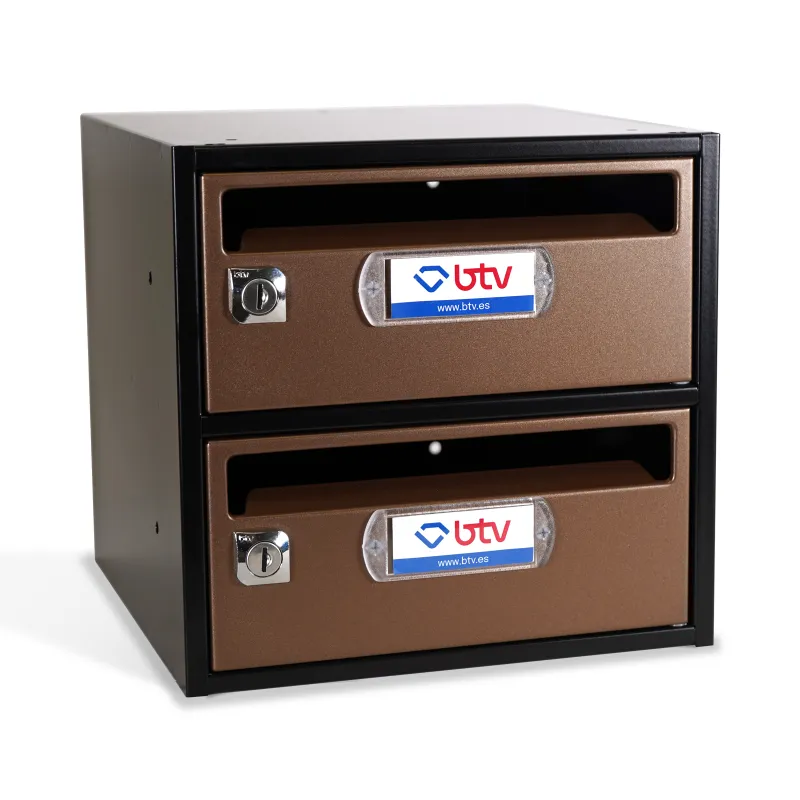 BUZÓN MONCAYO DOBLE (2 BUZONES)BRONCE