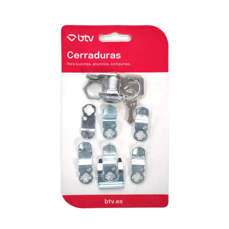 KIT CERRADURA LOGO CROMO