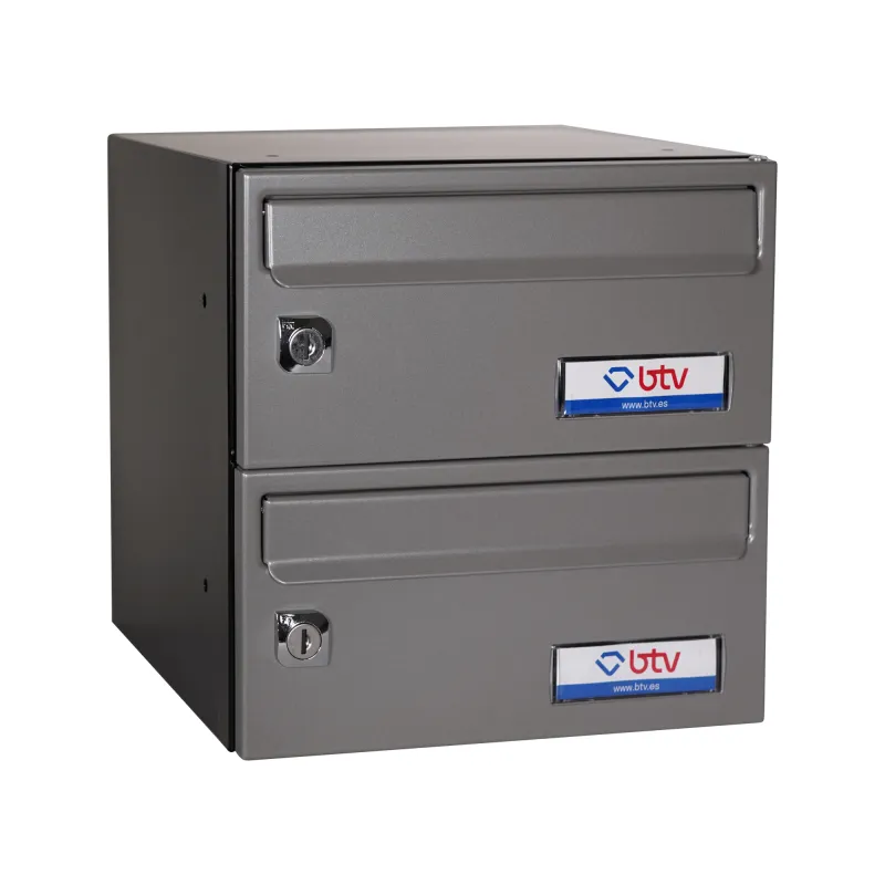 BUZON BARAJAS DOBLE (2 BUZONES) 245x370 GRIS