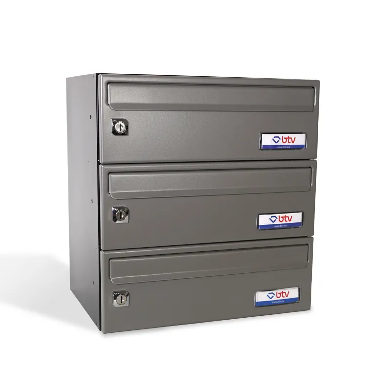 BUZON BARAJAS TRIPLE (3 BUZONES) 345x250 GRIS