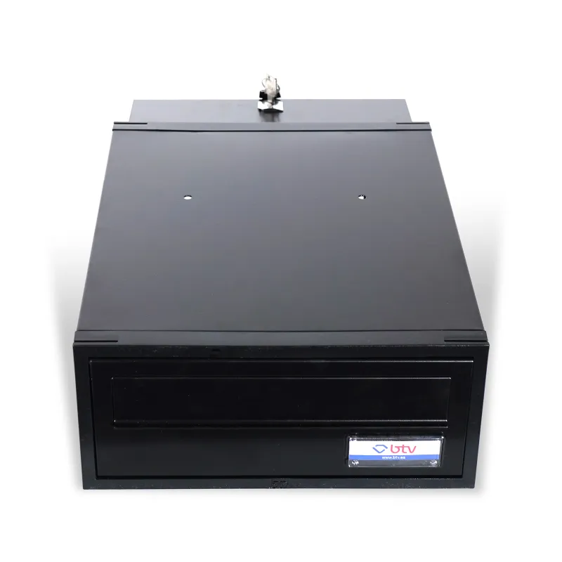 BUZON VIENA DOBLE ACCESO 280X350 NEGRO