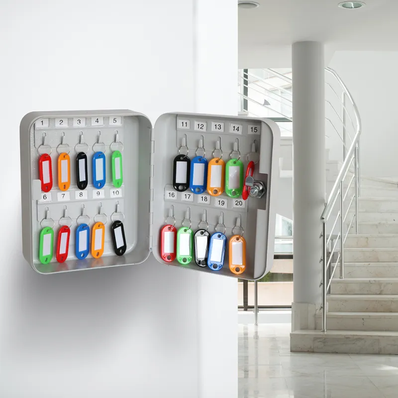 PORTALLAVES ACERO 20 LLAVES