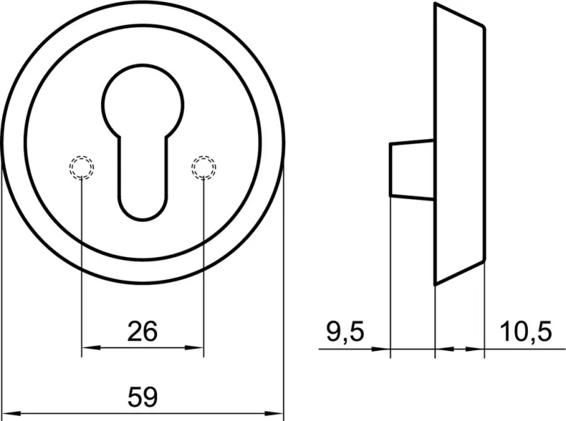 ESCUDO CIRCULAR DE LATÓN DORADO