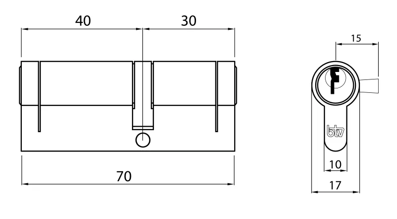 CILINDRO PUMA  30/40 NK